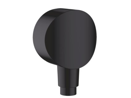 Prípojka pre sprchové hadice FixFit S, matná čierna