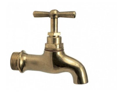 Záhradný ventil výtokový 3/4", mosadz