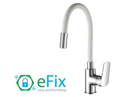 Drezová batéria YOUTH s bielym flexibilným ramienkom