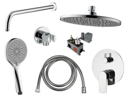 Sprchový set podomietková batéria PORTO + sprchové príslušenstvo
