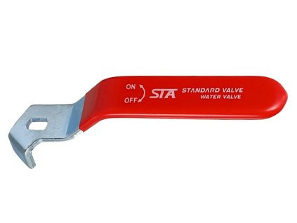 Náhradná páka pre guľové ventily STA červena