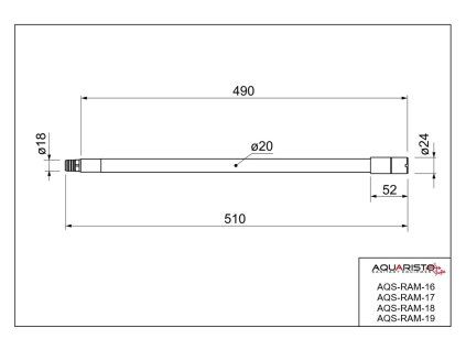 AQS RAM 16 rozmery