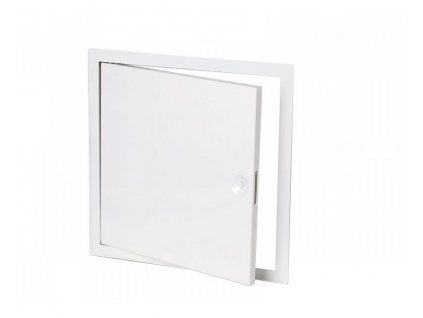 Revízne dvierka so štvorhranným zámkom, systém B1 600×600mm – RAL 9010