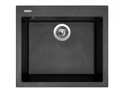Granitový drez Sinks CUBE 560 Metalblack