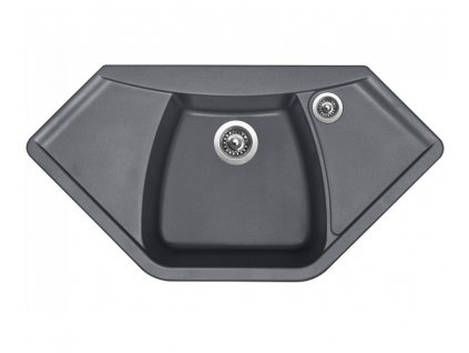 Granitový drez Sinks NAIKY 980 Titanium