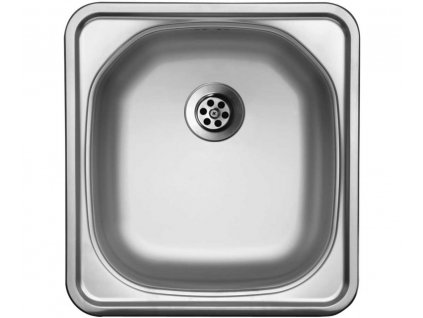 Nerezový drez Sinks COMPACT 435, matný povrch - hrúbka 0,5 mm