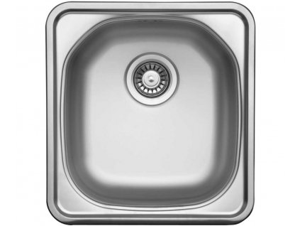 Nerezový drez Sinks COMPACT 435, matný povrch - hrúbka 0,5mm