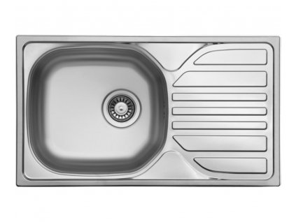 Nerezový drez Sinks COMPACT 760 V, matný povrch - hrúbka 0,5mm