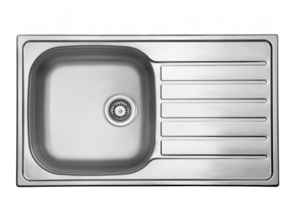 Nerezový drez Sinks HYPNOS 860 V, leštený povrch - hrúbka 0,8mm
