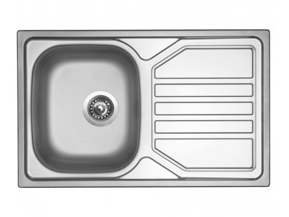 Nerezový drez Sinks OKIO 800 V, textúrovaný povrch - hrúbka 0,6mm