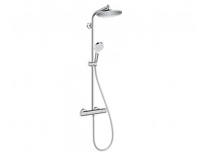 Sprchový systém CROMETTA S Showerpipe s termostatom, hlavica 350mm