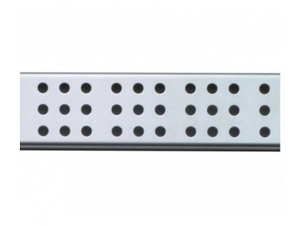 Rošt pre sprchový žľab Alcadrain CUBE - lesklý nerez - dĺžka 750mm