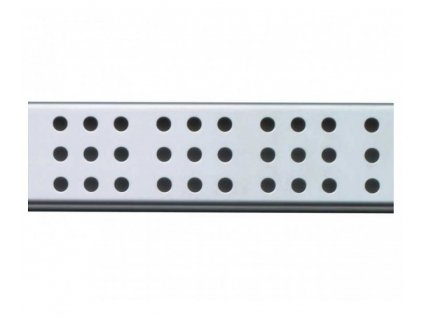 Rošt pre sprchový žľab Alcadrain CUBE - lesklý nerez - dĺžka 950mm