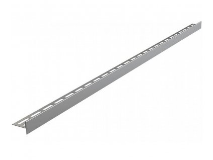 Lišta pre spádovanú podlahu obojstranná, výška lemu 12mm - 1200mm