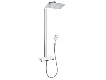 Sprchový systém RAINDANCE E, termostat s poličkou, hlavica 360x190mm