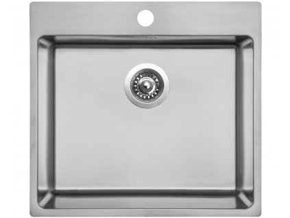 Nerezový drez Sinks BLOCKER 550 V, kefovaný povrch - hrúbka 1,0mm