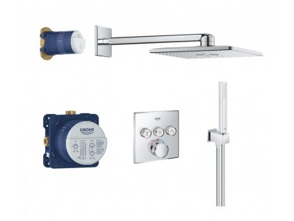Sprchový systém GROHTHERM SmartControl s termostatom hlavica 310x310mm