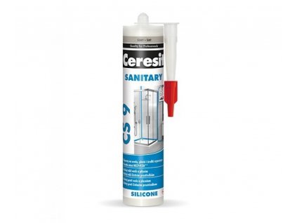 Sanitárny silikón Ceresit CS 9 biely, 280ml