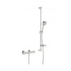 Sprchový set HANSAUNITA s termostatom, tyčou a sprškou, ThermoCool