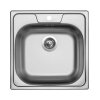 Nerezový drez Sinks CLASSIC 480 V, matný povrch - hrúbka 0,5mm