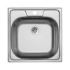 Nerezový drez Sinks CLASSIC 480 M, matný povrch - hrúbka 0,5mm