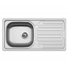 Nerezový drez Sinks CLASSIC 860 V, matný povrch - hrúbka 0,5mm
