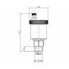 Odvzdušňovací ventil automatický MINICAL priamy 1/2"M, PN10