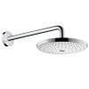 Sprchová hlavica RAINDANCE SELECT S, 240mm + rameno, biela-chróm
