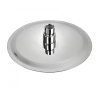 Sprchová hlavica SUPERSLIM okrúhla, priemer 200mm, nerez-chróm