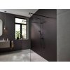 Sprchový set Showerpipe 200 s termostatom, EcoSmart, VERNIS BLEND, čierna