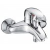 Vaňová batéria nástenná PERLA, rozstup 100mm, chróm