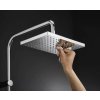 Sprchový systém Showerpipe 230 s termostatickou batériou, VERNIS SHAPE hlava
