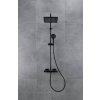 Sprchový systém Showerpipe 240 s termostatom, VERNIS SHAPE, matná čierna