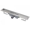 Sprchový žľab PROFESSIONAL s okrajom pre plný rošt - dĺžka 650mm