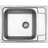 Nerezový drez Sinks GRAND 630 V, matný povrch hrúbka 0,7mm