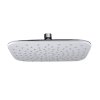 sprchová hlavica obdĺžniková 200x280mm, plast, chróm biela, VENTURA Sagittarius