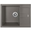 Granitový drez Sinks AMANDA 650 NANO Nanotruffle