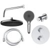 Sprchový set Aquaristo Style termostat ERIDAN + hlavová sprcha 250mm + príslušenstvo