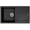 Granitový drez Sinks AMANDA 860 Pureblack