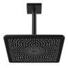 Sprchová hlavica HANSAAURELIA 250x250mm + stropné rameno, čierna