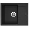 Granitový drez Sinks LINEA 600 N Granblack