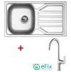 Nerezový drez Sinks OKIO 780 V + drezová batéria PORTO