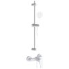 Sprchový set: batéria VENUS WHITE, 150mm + tyč RIVA + príslušenstvo