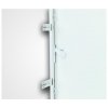 Revízne dvierka so štvorhranným zámkom, systém B1 400×400mm – RAL 9016