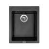 Granitový drez Sinks CUBE 410 Metalblack