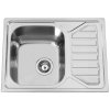 Nerezový drez Sinks OKIOPLUS 650 V, leštený povrch - hrúbka 0,7mm