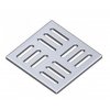 Designová mriežka nerezová pre podlahové vpuste 102x102/4mm