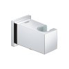 Prípojka pre sprchové hadice EUROCUBE JOY + držiak na sprchu, chróm