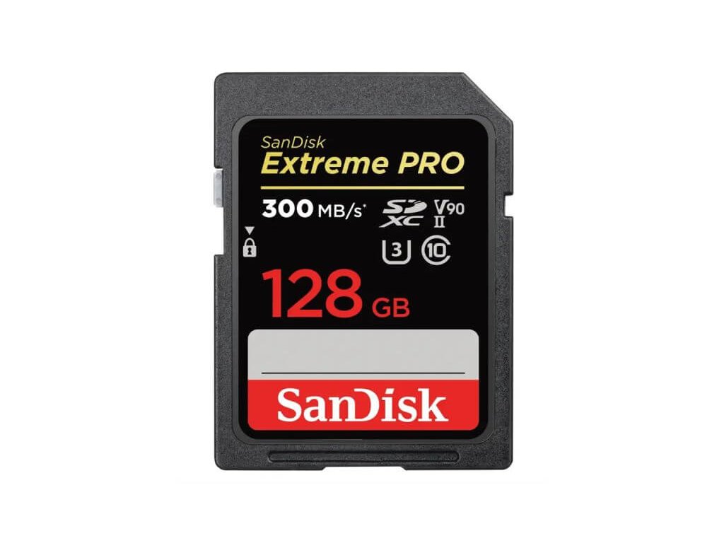 SanDisk Extreme PRO SDXC 128GB UHS-II    