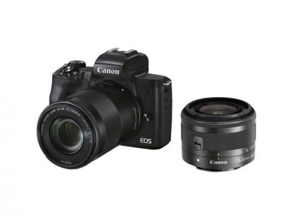 Canon EOS M50 MII BK M15-45S+M55-200